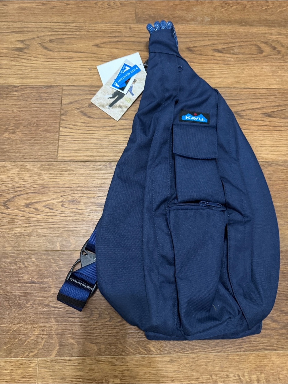 Kavu Navy Rope Sling Belt Bag